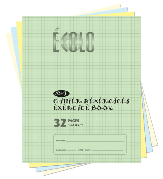 Small quad notebook Écolo # 33A