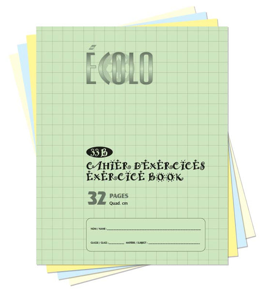 Small quad notebook Écolo # 33B