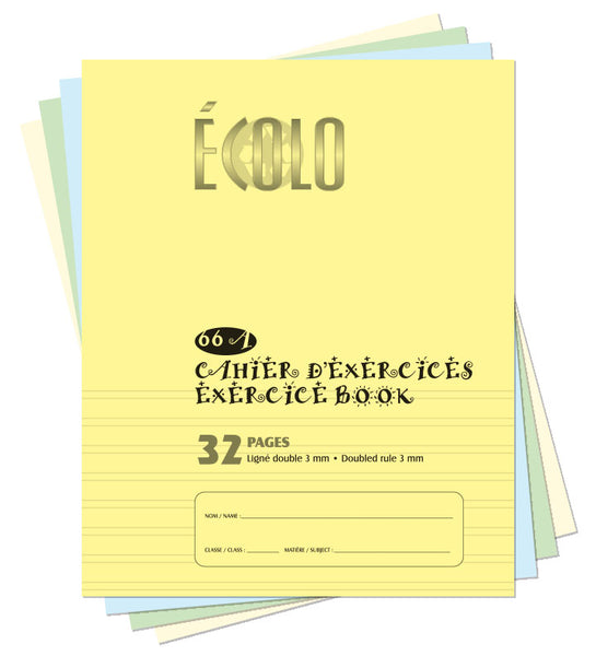 Small project notebook Écolo # 66A