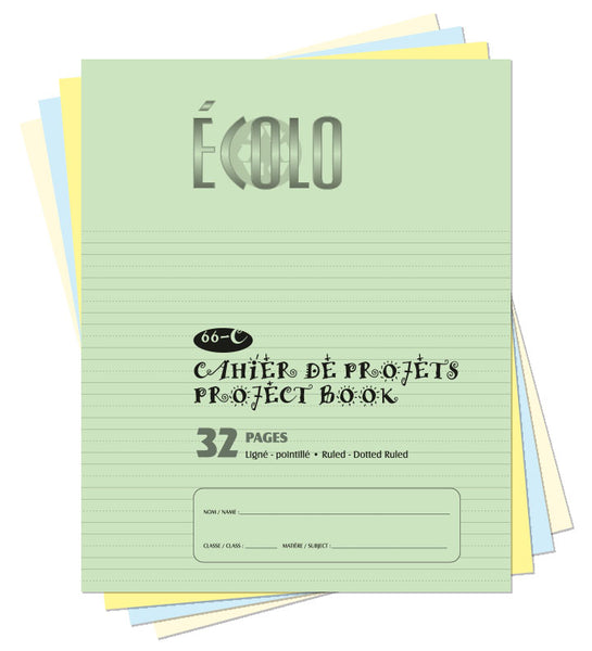 Small project notebook Écolo # 66C
