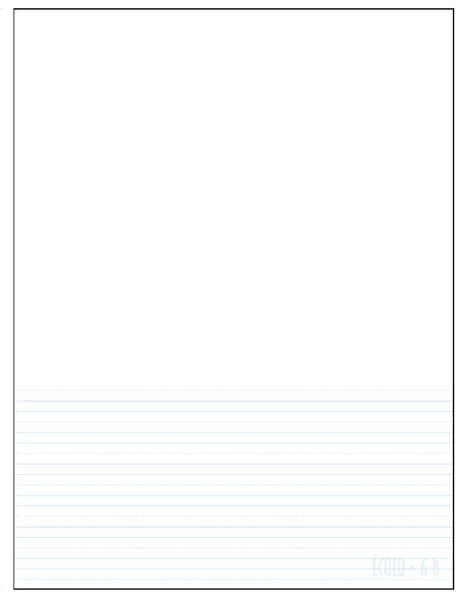 Standard project notepad Écolo # 6B